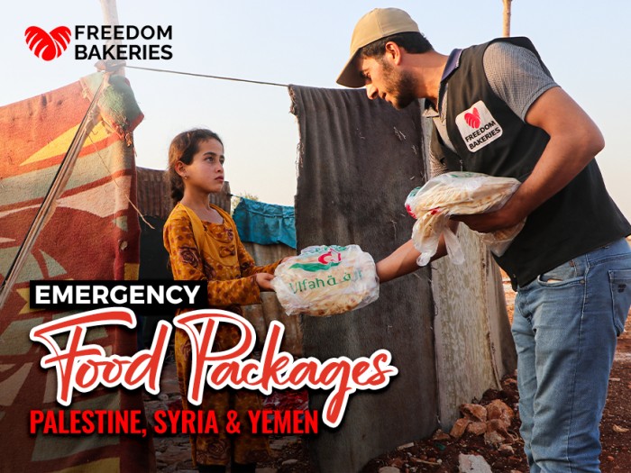 Emergency Food Packages Palestine Yemen Syria Launchgood